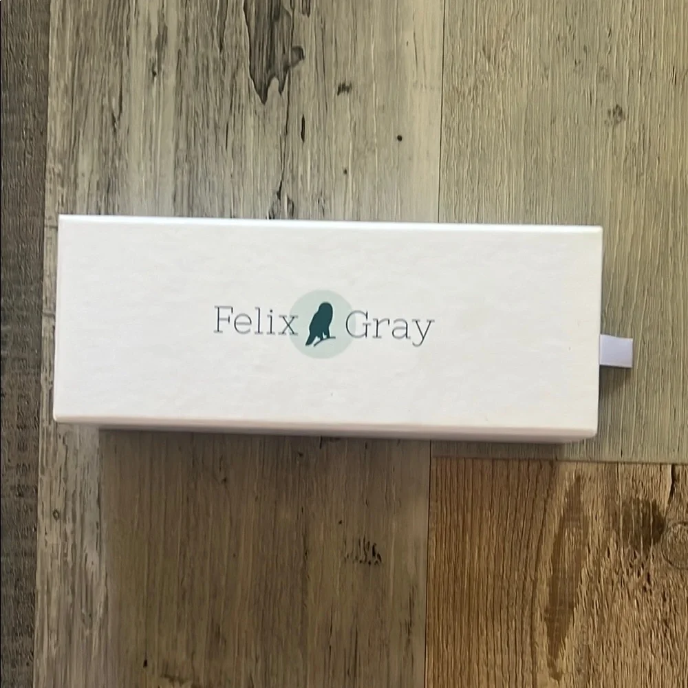 Felix Gray Tortoise Eyeglasses with Case OS